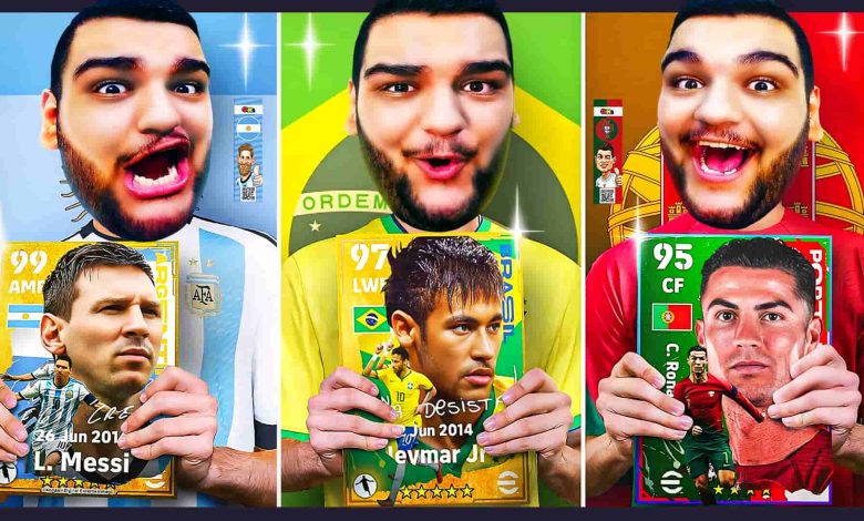 تصویر از آنباکس آدامس فوتبالی ایران زاک | هر بازیکن وارد ترکیب FC 25 می‌شه!