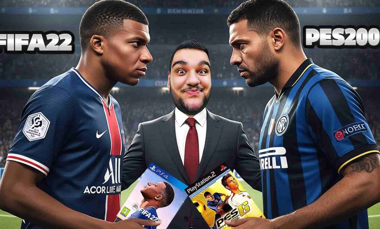 تصویر از آنتی-ناخونک: مسابقه بهترین بازی فوتبالی | قسمت سیزدهم (رقابت PES 2006 و FIFA 22)